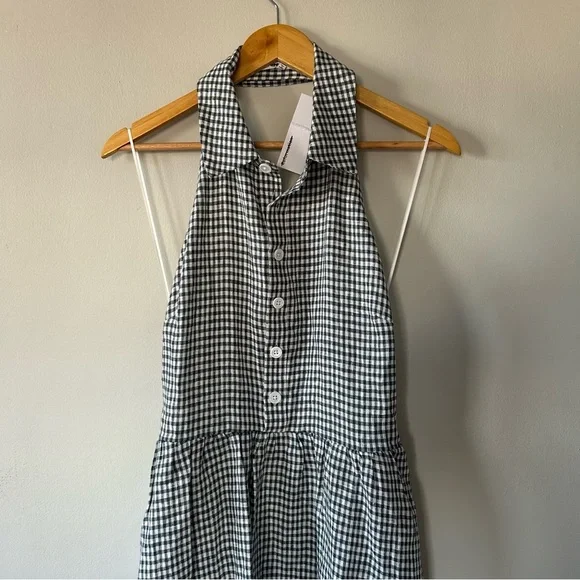 chinese dress ladies Tawni Linen Dress White / Medium